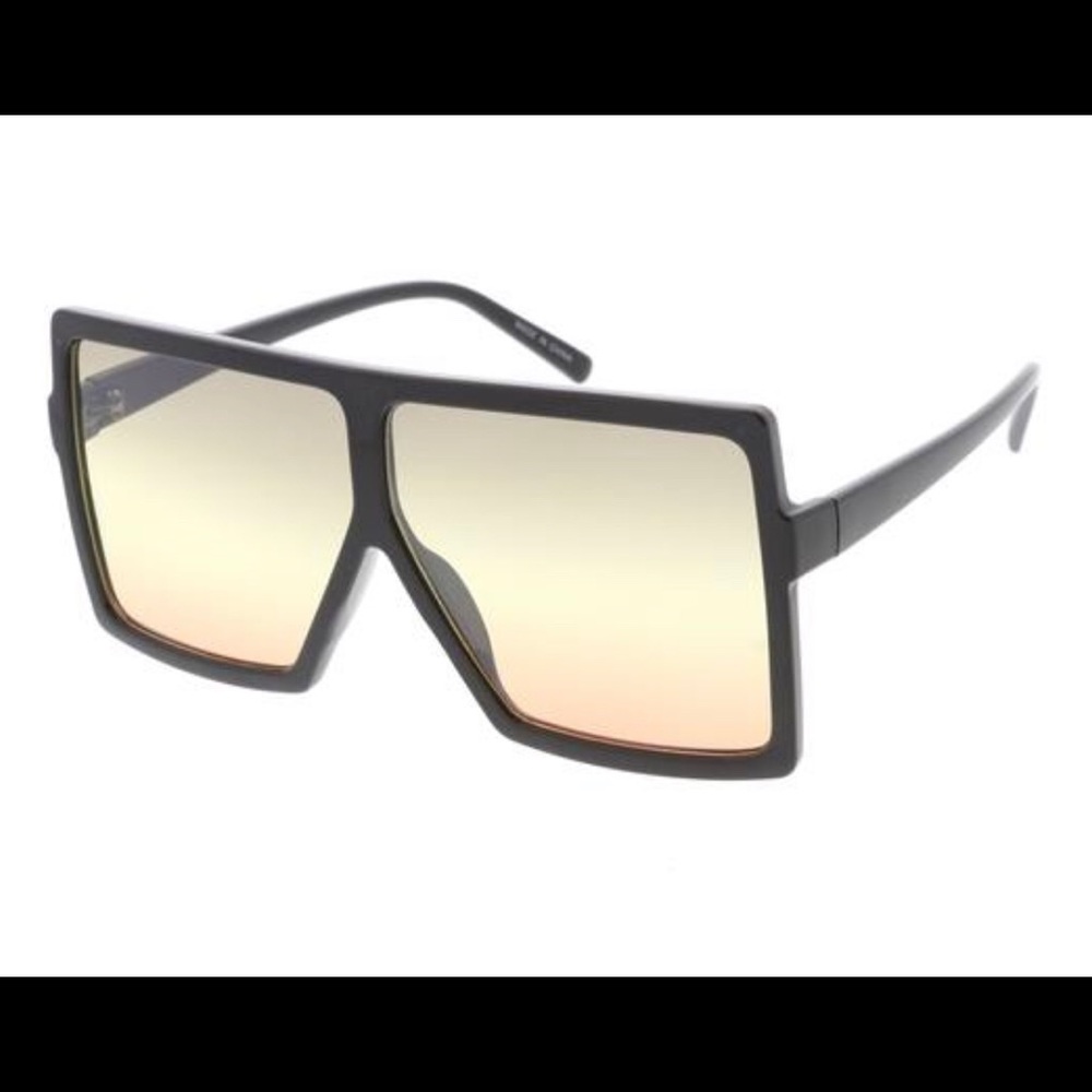 Black oversized sunglasses NWT
